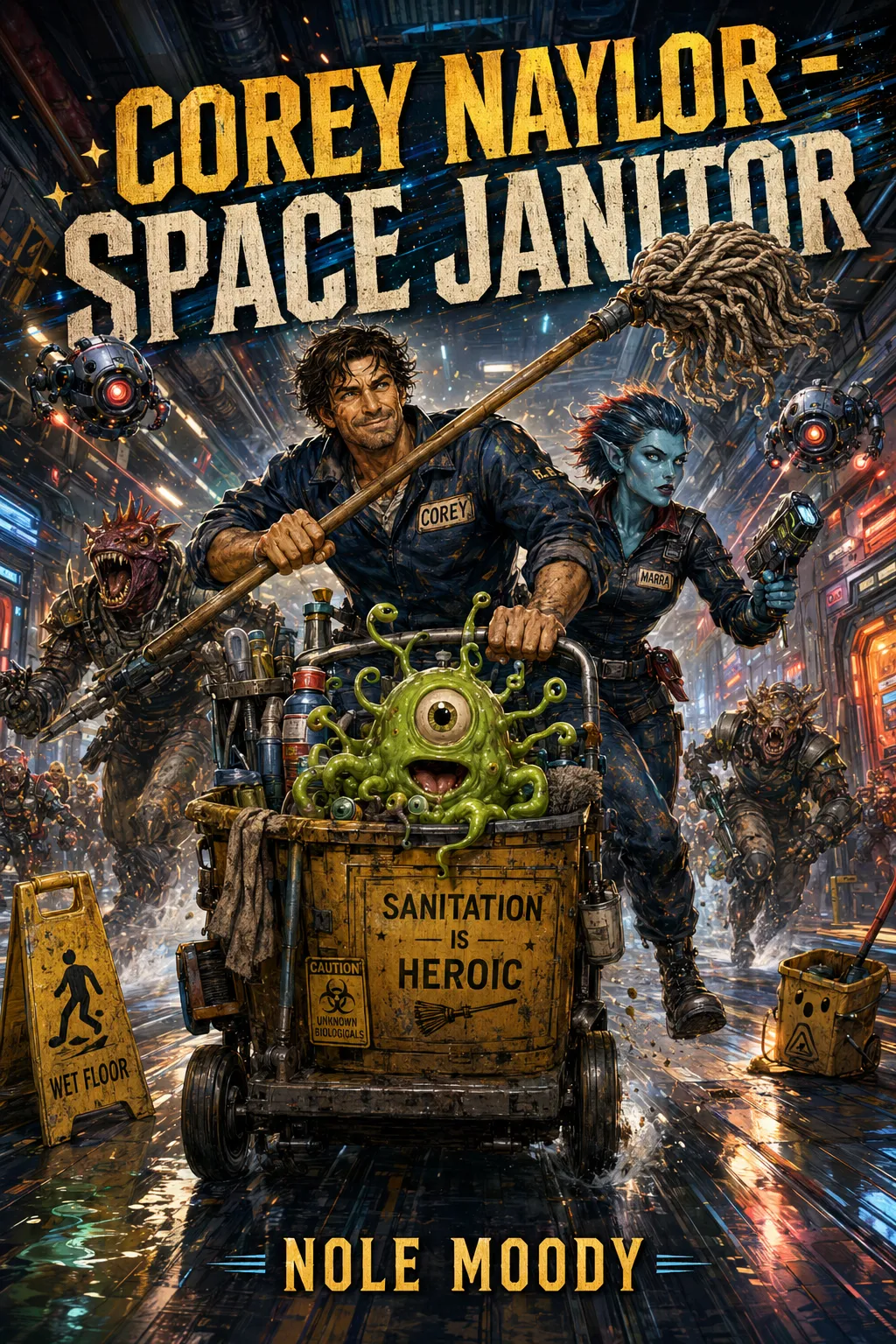Corey Naylor – Space Janitor — on pre-order